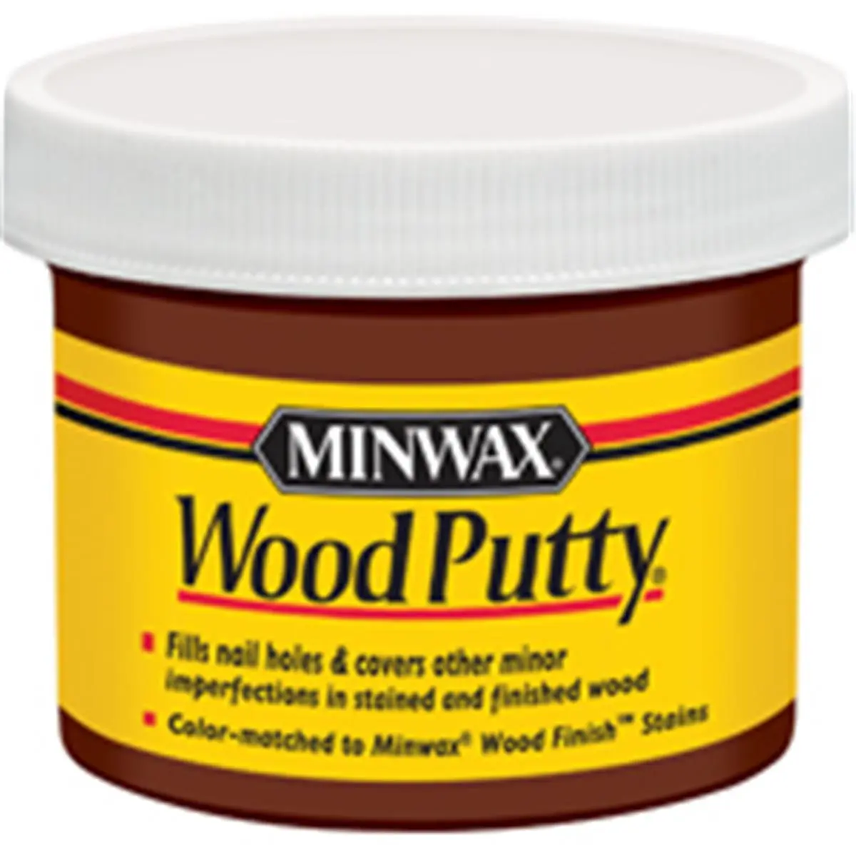 212 MAIN Red Mahogany Wood Putty, Minwax 13613000, 3.75 oz, Color-Matched, Covers Flaws for Automotive & Motorcycle Paint Care Maintenance
