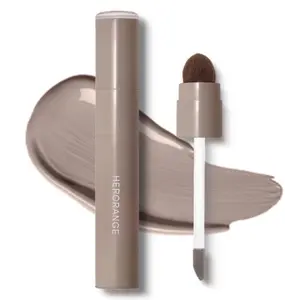 Cool Toned Liquid Contour Stick，Grey Nose Contour with Brush for Fair Pale Light Olive Skin,Long Lasting Cream Bronzer Gray, Blendable Lightweight Contouring Makeup Vegan & Cruelty-Free#01