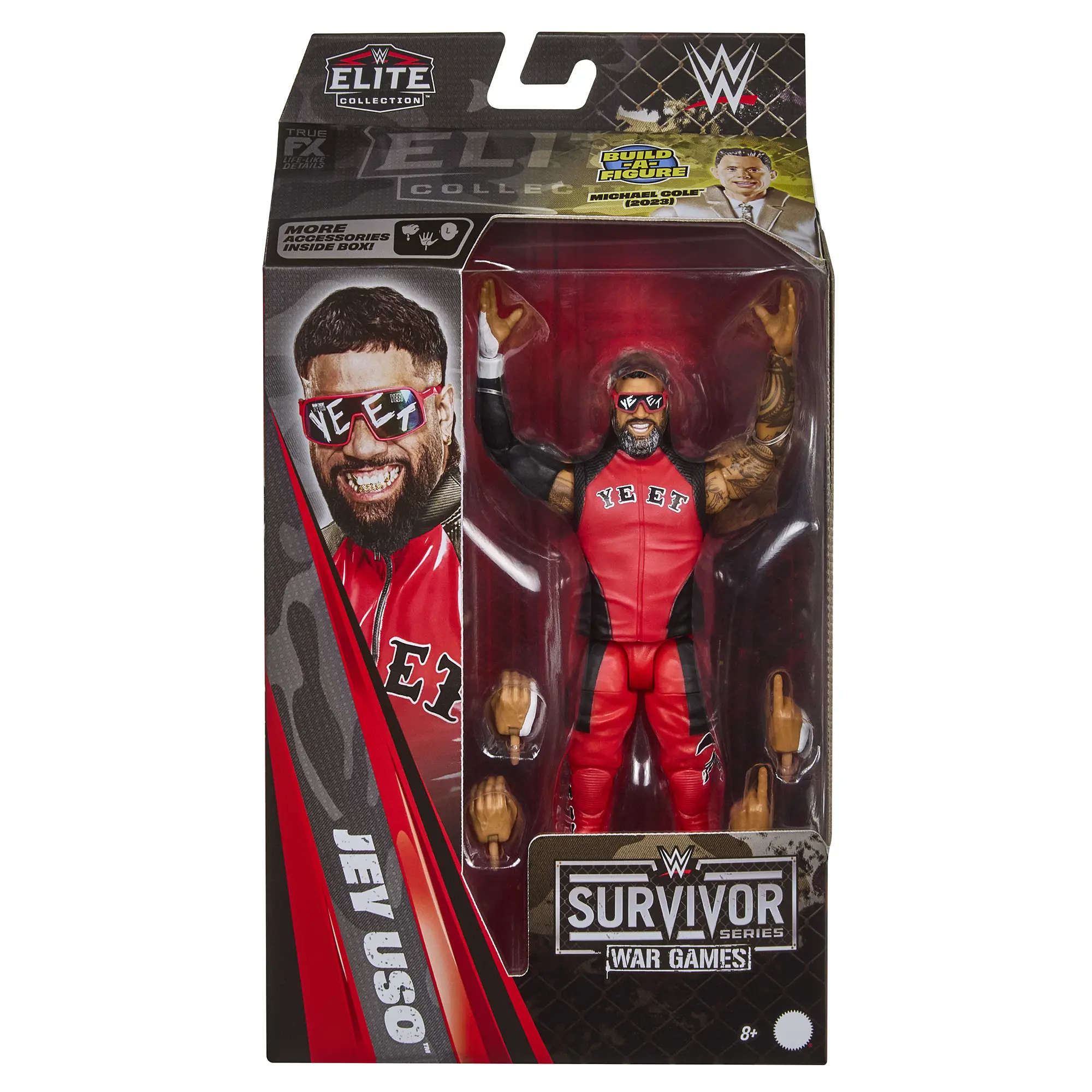 Jey Uso - WWE Elite Survivor Series 2026 Mattel WWE Toy Wrestling Action Figure