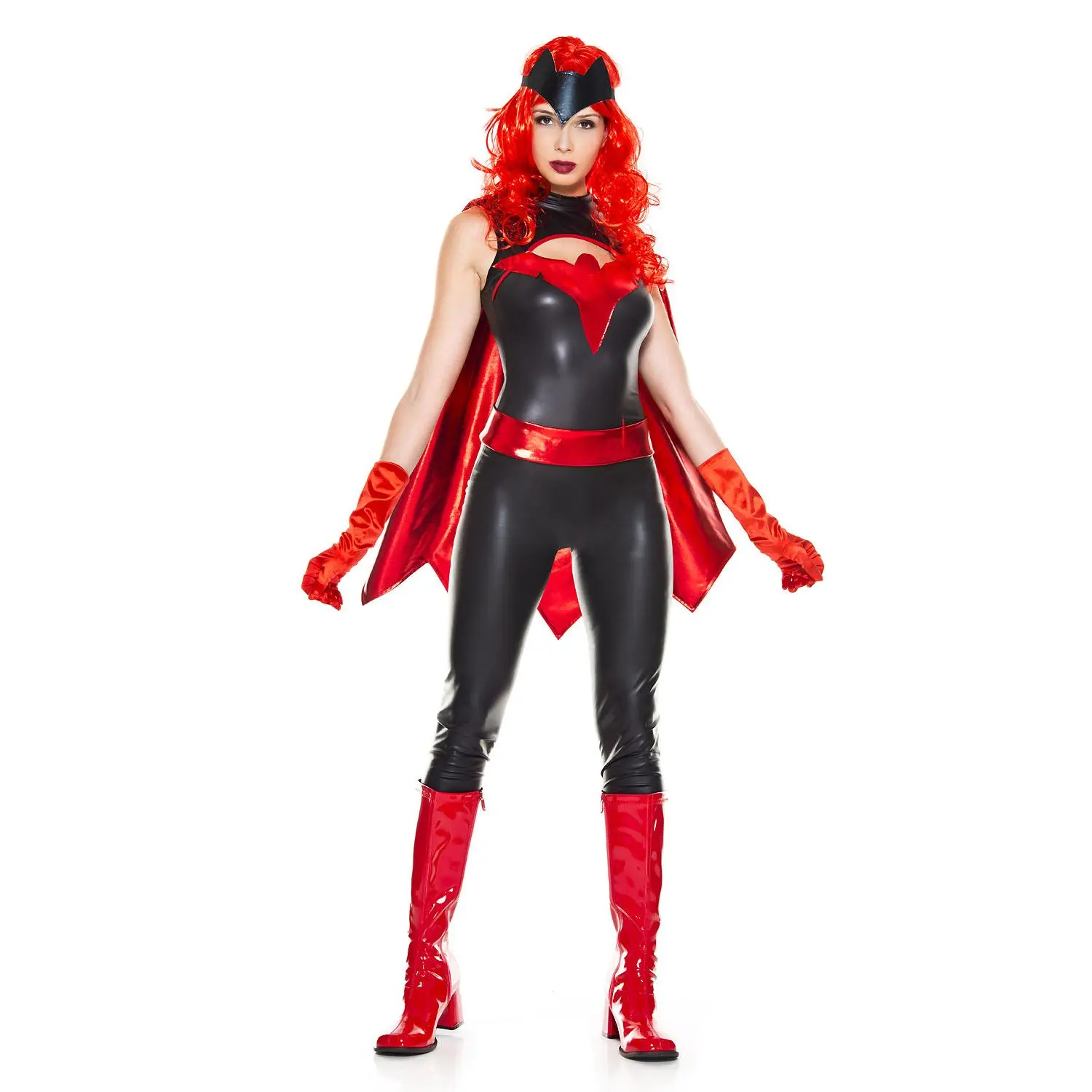 Adult Women's Bat  Night Hero Costume