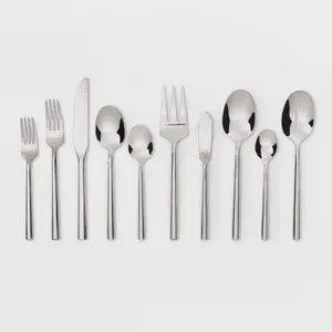45pc Stainless Steel Izon Mirror Flatware Set - Project 62