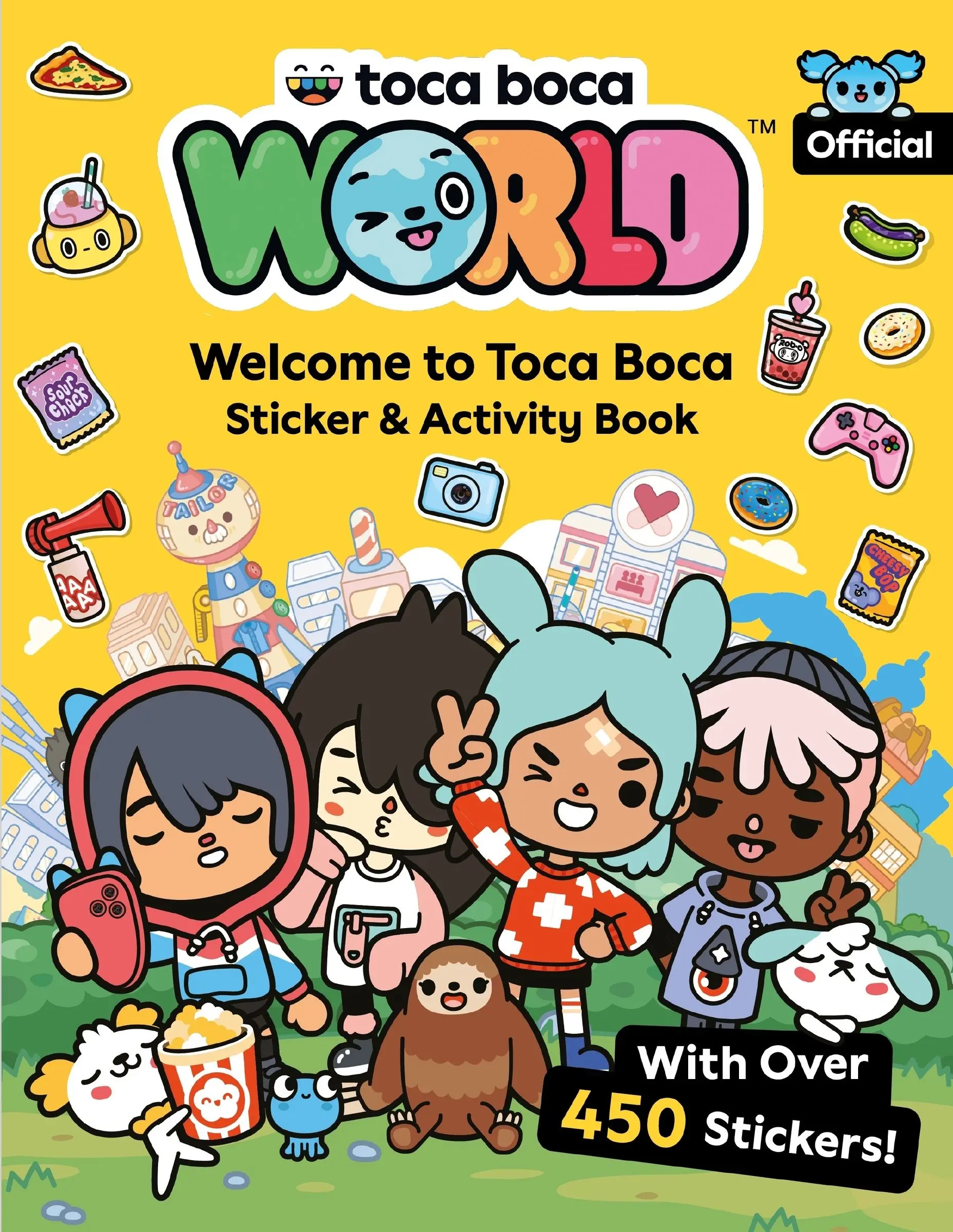 Toca Boca World: Welcome to Toca Boca Sticker & Activity Book: With Over 450 Stickers! (Toca Boca) by Anon9780063476202 [Paperback Book]
