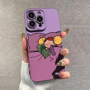 2026 New Astronaut Pattern Anti Fall Shockproof Phone Case Transparent Protective Cover Compatible with iPhone 16 15 14 13 12 11 Series Cartoon Protection Casing