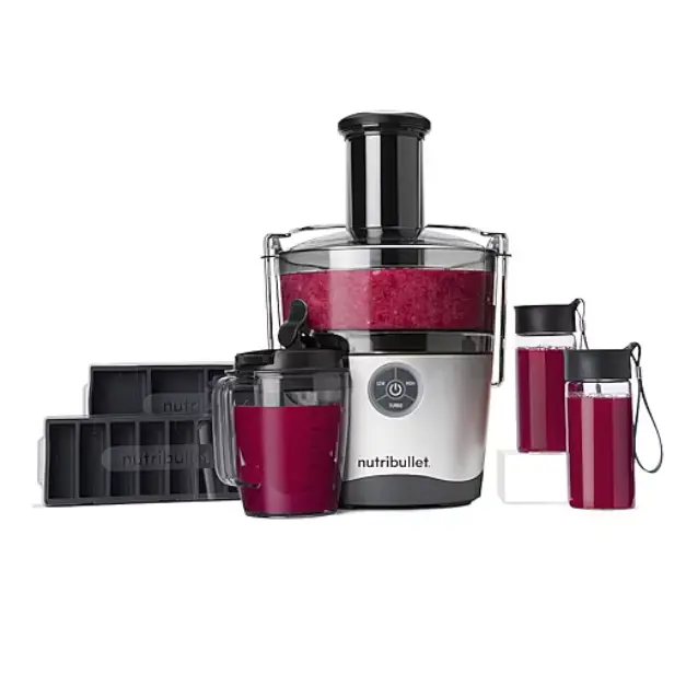 NutriBullet Juicer Pro, Electric Juicer Machine for Fruits & Vegetables, Powerful Juice Extractor with Wide Feed Chute, Easy to Clean, 2-Speed Juicer for Fresh Homemade Juice, Kitchen Countertop Appliance