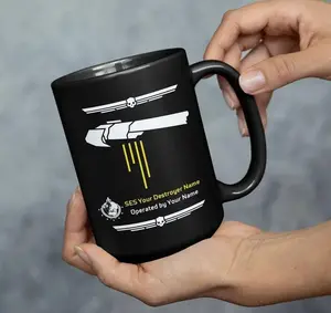 BNB Helldivers 2 Ceramic Mug 11oz/15oz – Gaming Mug for Men, Gift for Son, Friends, Coworkers, Perfect Christmas Gamer Gift