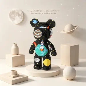 Creative Building Block Set for DIY Projects, Perfect Gift for Christmas & Birthdays, Modern Home Decor, Unique Present Idea, Building Blocks Model