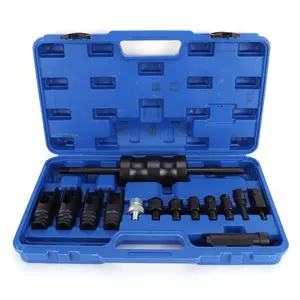 14pcs Universal Injection Puller Extractor Kit Tool Injector Remover Common Rail Adaptor for Delphi for Siemens