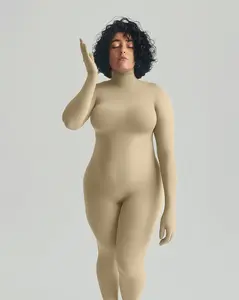 Second Skin Catsuit - Light Tan