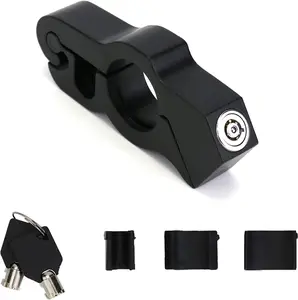 Heavy Duty Motorcycle Locks - Anti Theft Throttle & Brake Locks for Dirt Bike, Moped, Scooter & ATV Accessories