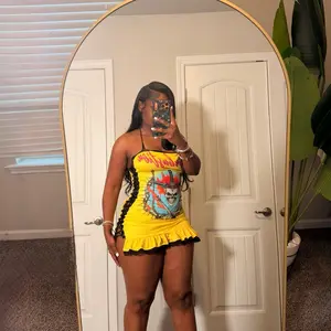 Hardy Trendy Yellow Dress – Women’s Fashionable Outfit