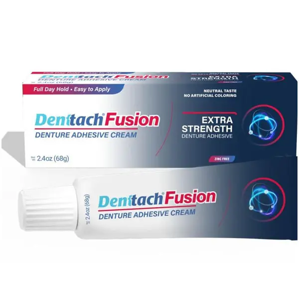Denttach Fusion Maximum Strength Denture Daily Adhesive Zinc Free