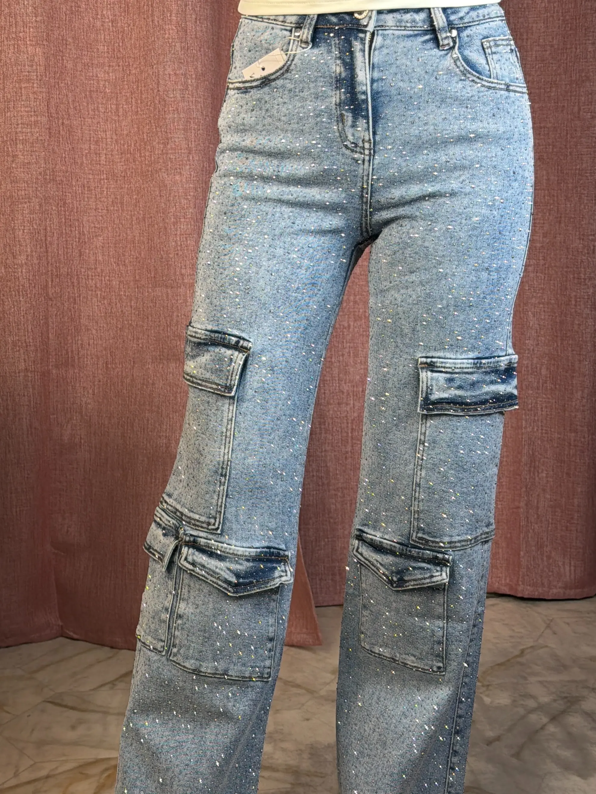 Reyna's Rhinestone Jeans