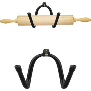 Rolling Pin Holder Rolling Pin Display Rack Rolling Pin Storage Rolling Pin Display Rack – Wall Mount Bottle Storage Organizer – Hardware Included - Rustic Home Decor Colonial Wall Décor - No Rolling