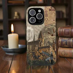 Vintage Wizard School Aesthetic Phone Case