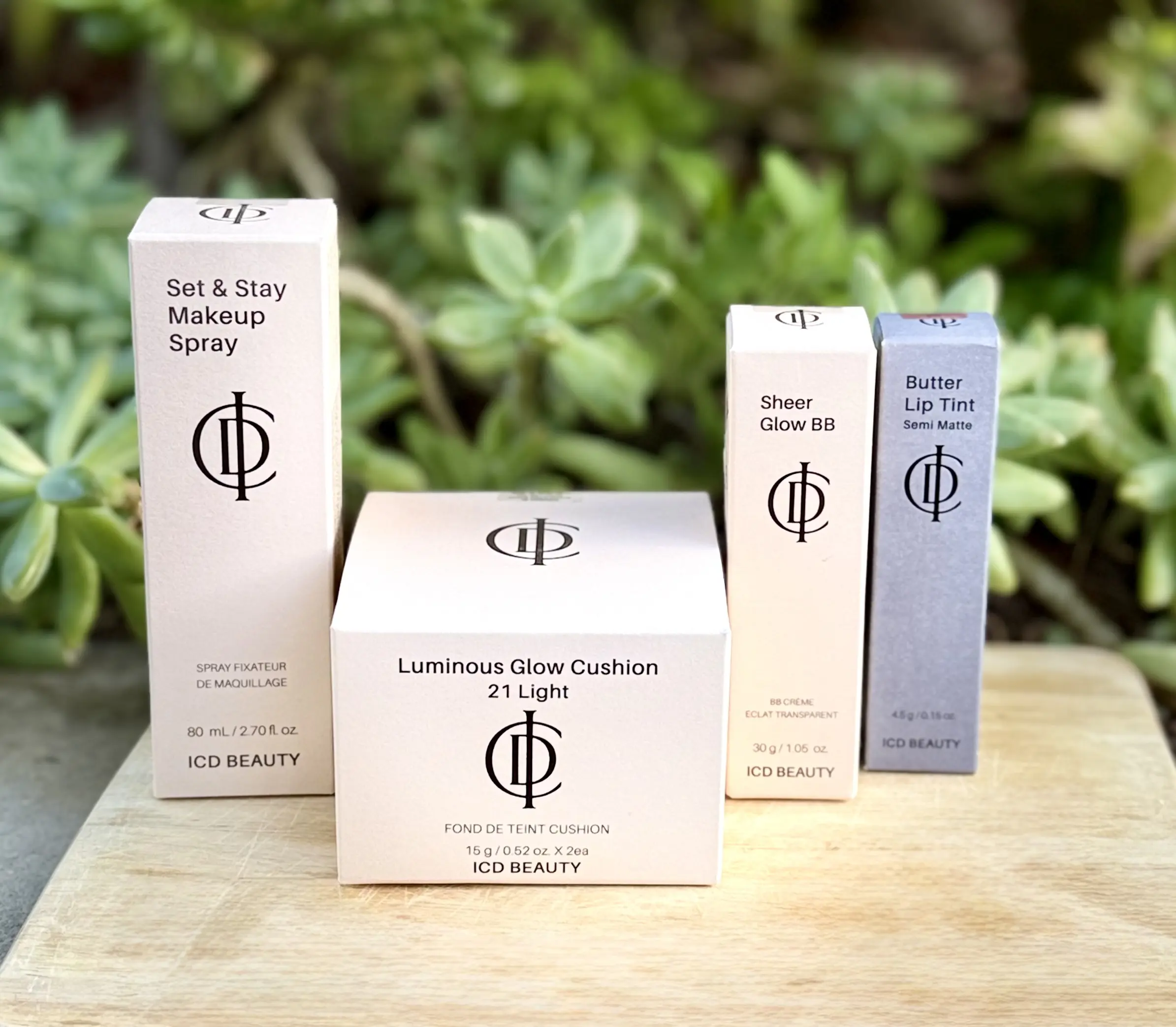 RIMAN Incellderm Cosmetic Makeup Set with Moisturizing Compact, Hydrating Lip Tint + Free BB Cream
