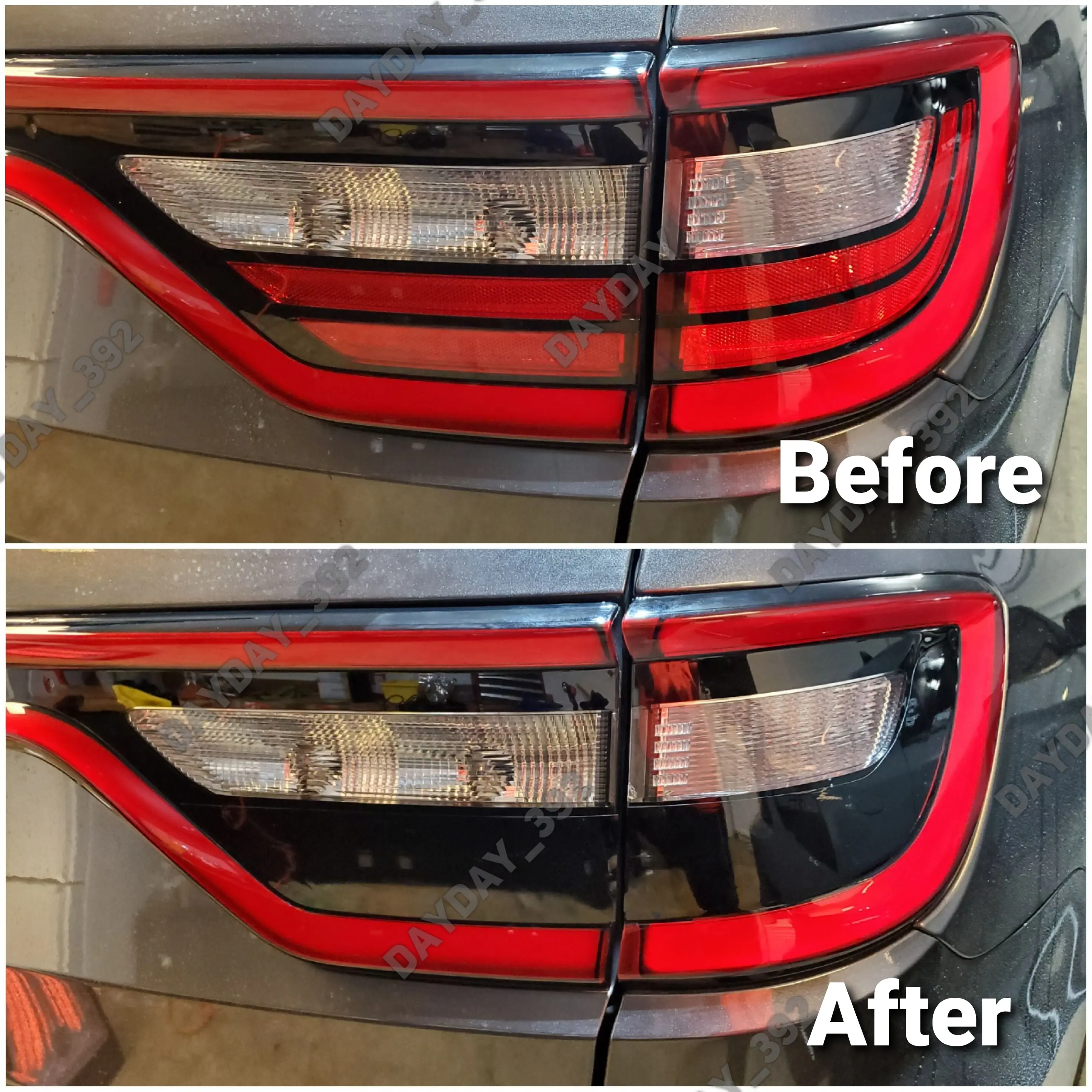 14-25 Dodge Durango Reflector Taillight Decal