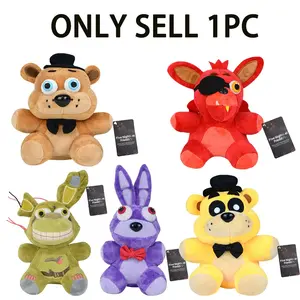 Five Night At Freddy Fnaf Cute Plush Toys Game Doll Bonnie Bear Foxy Cartoon Stuffed Animal Stuffed Dolls Freddy Toys For Gifts