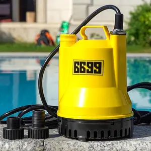 6699 1/6HP Pump Backup Sump Pump Draining pump to Remove from Flooding Basement Pool Tankless Heater Flushing Pump with 10-Foot Cord SUB 1100