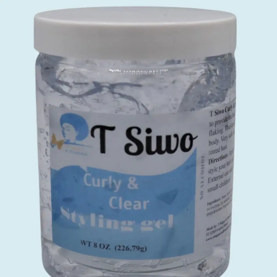 TSIWO clear clean and curly gel TSIWO clear clean and curly gel
