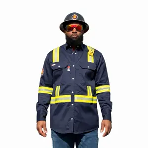 Proactive FR Flame Resistant Hi Visibility Shirt