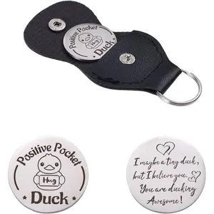 Pocket Hug Coin Keepsake Gift, Small Token of Love for Girlfriend Boyfriend Partner Friend, Thoughtful Incentive Present