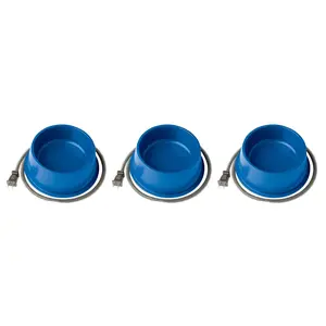 Farm Innovators Heated Pet Bowl with Anti Chew Cord for All Breed Sizes, 3 Pack