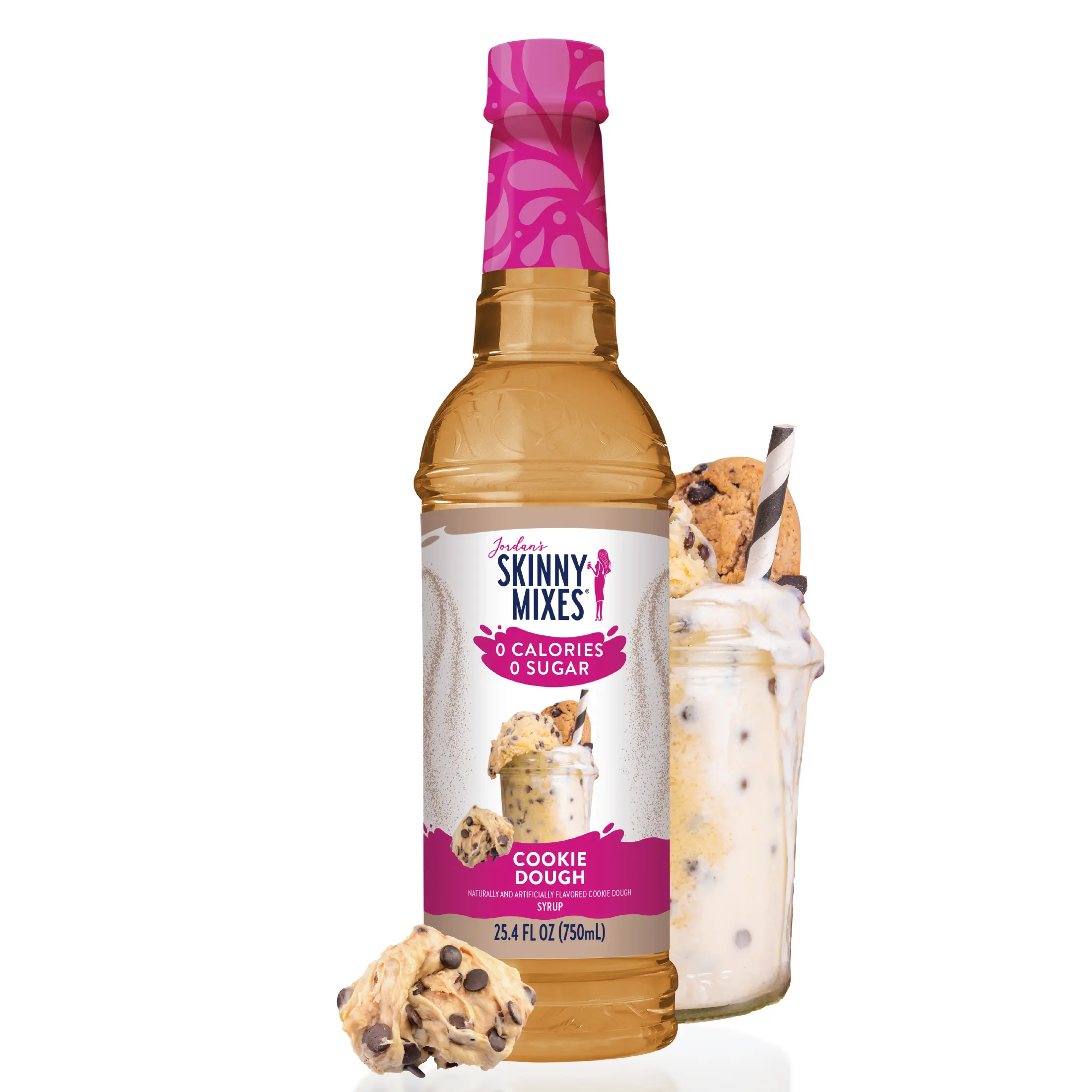 Jordan's Skinny Mixes Sugar Free Cookie Dough Syrup Jordan's Skinny Mixes Sugar Free Cookie Dough Syrup
