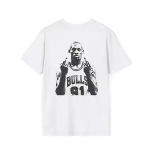 Dennis Rodman Tee | Bad Man Print T-Shirt