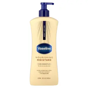 Vaseline Nourishing Moisture Body Lotion, For Dry to Very Dry Skin, 20.3 fl oz (600 ml)