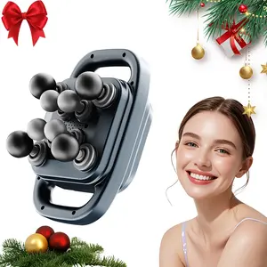 New upgraded multifunctional eight head men's and women's fascia gun body relaxation new vibration massager, suitable for home office use