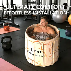 Ice Bath Pro Max – Versatile Cold Plunge Tub for Home Spa, Gym Recovery, Athletic Training & Outdoor Cooling