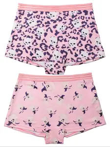 Morvia Women's Gothic Skull Print Underwear Set, Soft Elastic Waist Panties, Casual Fitted Style, All Season Comfortable Lingerie