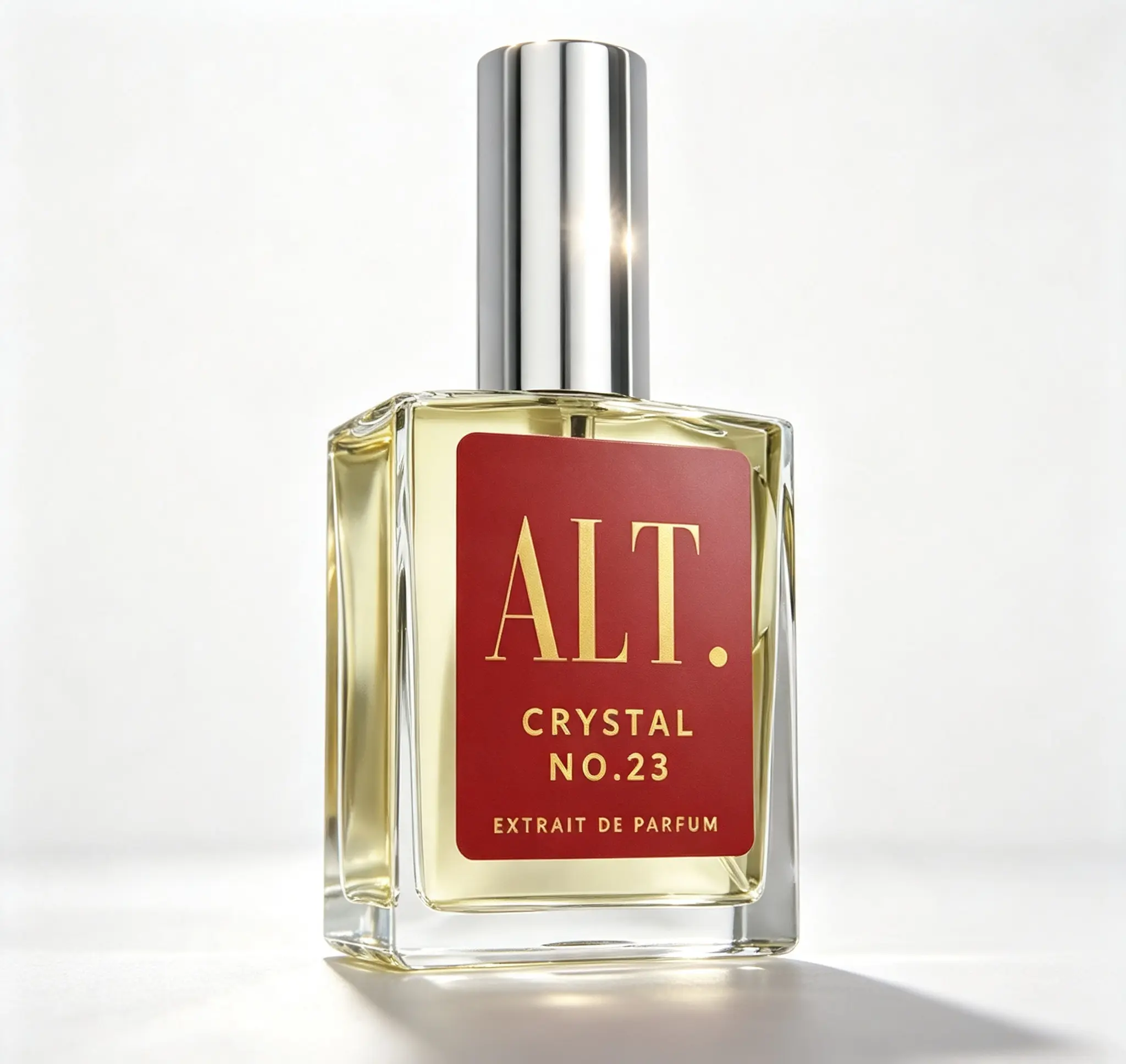 ALT. FRAGRANCES Crystal No. 23 Extrait de Parfum for Men & Women 60ml – Long-Lasting Unisex Fragrance with Jasmine, Amberwood & Cedar Notes, Inspired by Baccarat Rouge 540, Premium Everyday Perfume
