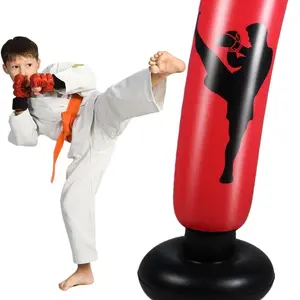 Punching Bag for Kids, Free Standing Boxing Bag for Bounce Back Focus Punching Bag for Practicing Karate, Taekwondo, De-Stress Boxing Bag for Kids.