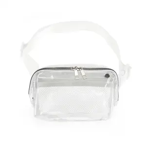 Unique Bargains Clear Style Running Waist Pack Clear 1 Pc