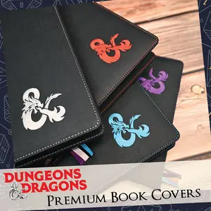 Premium Book Cover for Dungeons & Dragons (Multiple Options)
