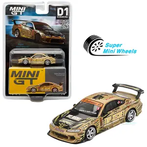 Mini GT 1:64 Nissan Silvia (S15) Top Secret D1GP #714