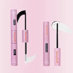 Cluster Extension Tool Eyelash Bond Seal Remover 2 in 1 Cosmetic Makeup Tool, Use for DIY Home Lash Extension Applying Cluster Eyelashes Eyelash Extension Glue