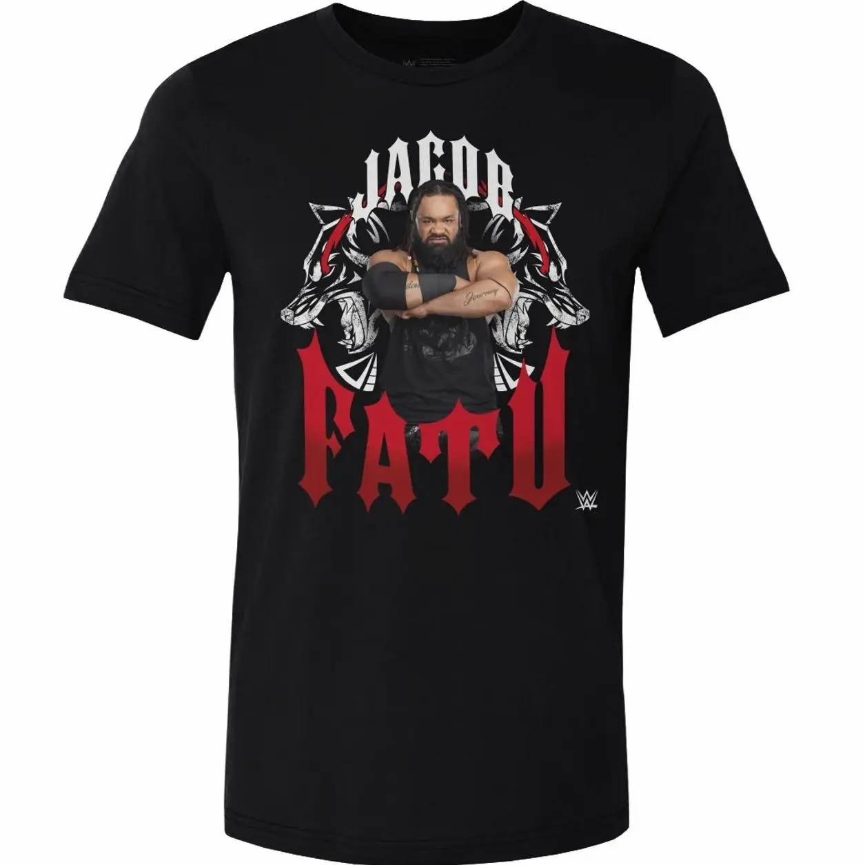 Jacob Fatu Werewolf Tribal WHT WWE Superstar Tee, Wrestling Graphic Tee Gift For Fans, Friends