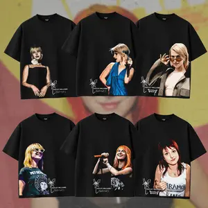 [COLLECTION] Hayley Williams Paramore Graphic Tee, Retro Alternative Rock Shirt, Unisex Band T-Shirt, Music Fan Gift, Gift for Rock Lovers Men & Women