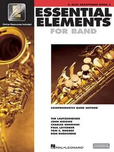USED-Essential Elements for Band - Eb Alto Saxophone Book 2 with Eei Comprehensive Band Method and Online Music Learning Hal Leonard Instruction Book for S by Various (Paperback)
