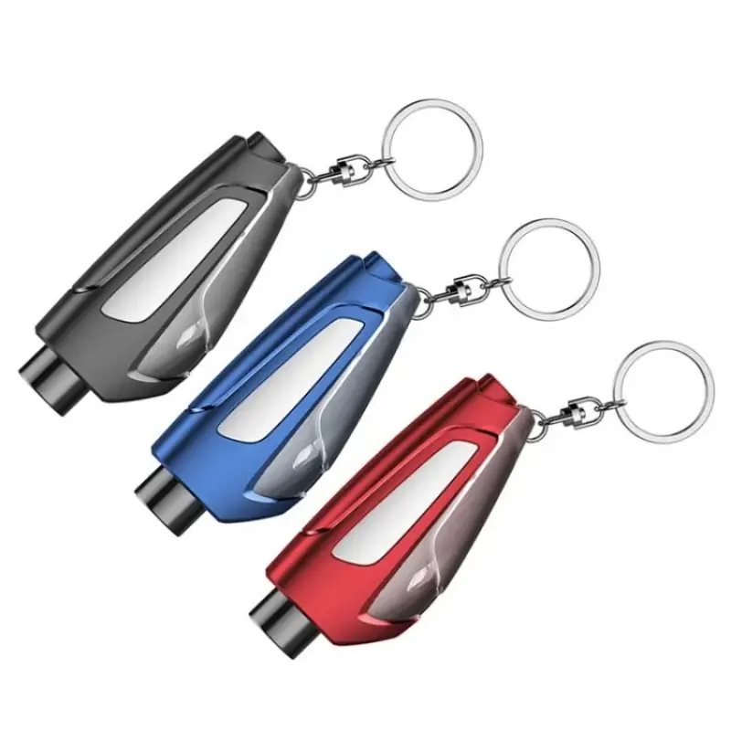 Upgraded Tungsten Steel Car Window Breaker - Anti-Slip Grip Dual-Use Tool, 20% Stronger Impact, 78N Explosive Force, 10,000+ Uses, Effortless Glass Shattering, Seatbelt Cutting Vehicle Escape Tool, Emergency Situations, Every Vehicle, None
