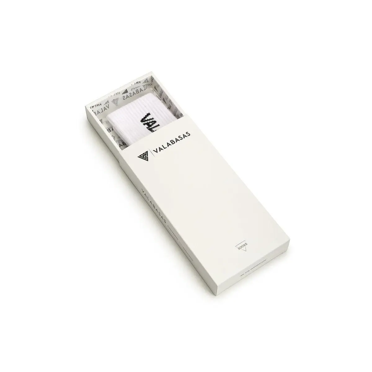 Footprint Socks White