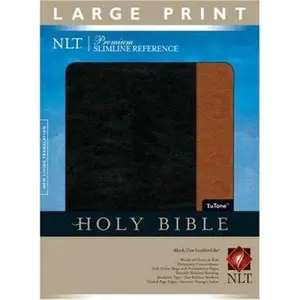 USED-Premium Slimline Reference Bible NLT, Large Print, TuTone (Unknown)
