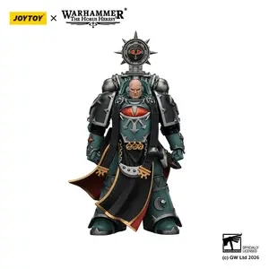JOYTOY Warhammer The Horus Heresy 1/18 Scale Sons of Horus Dark Emissary Consul Action Figure, Detailed Design, Unisex Collecting Toy, with Staff of Dark Authority JT03929, No Warning Applicable