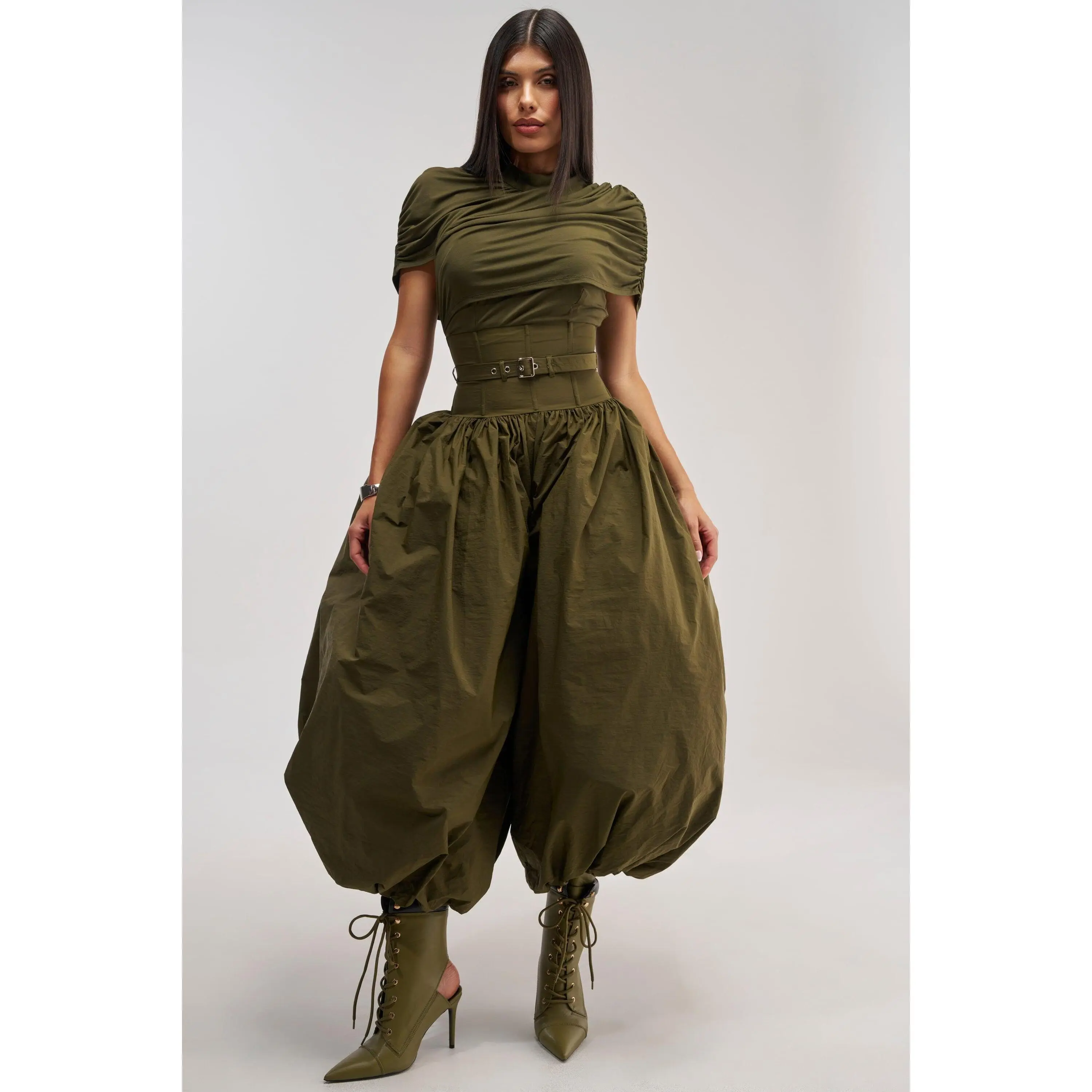 SPIN ME AROUND POPLIN JUMPSUIT
