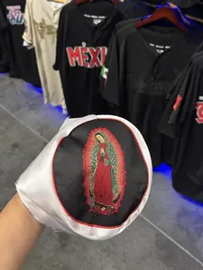 VIRGEN GUADALUPE: Brand Satin Inner Cloth For Cowboy Hats One Size Fits All Easy Install Forro Para Sombrero