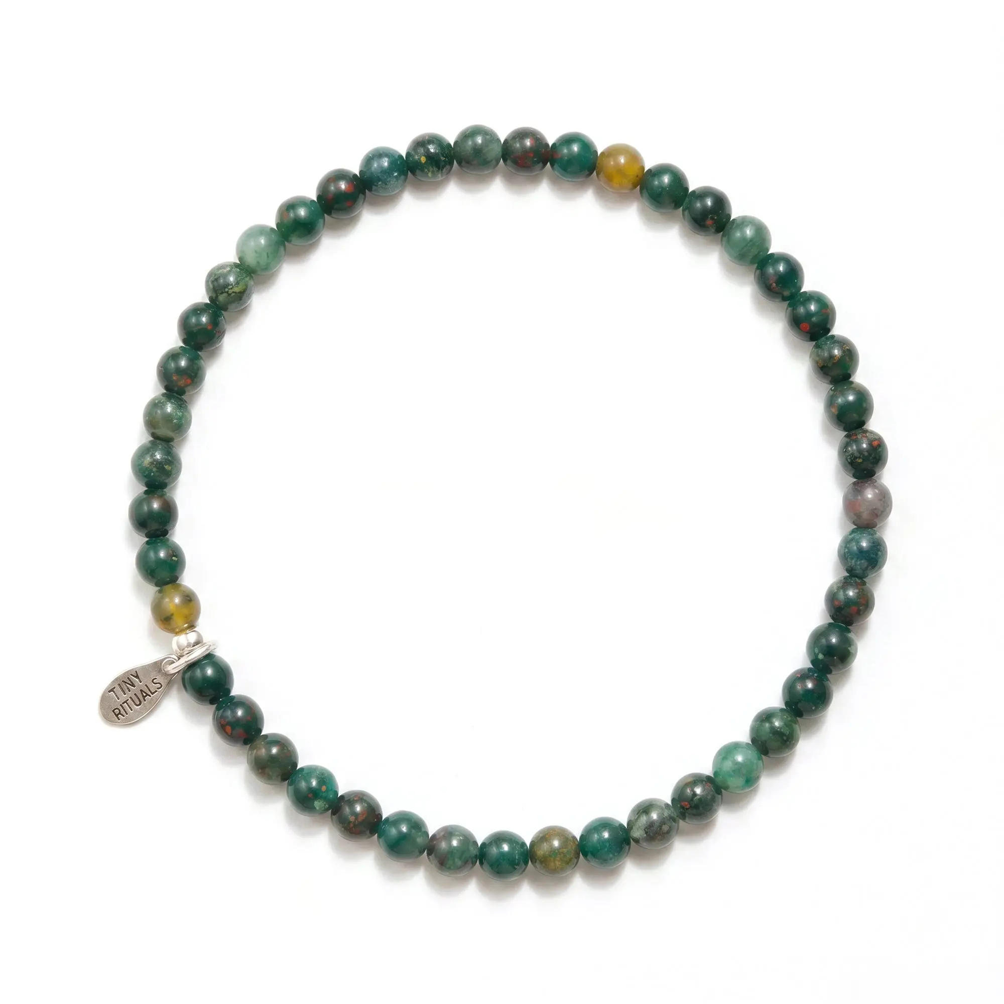 TINY RiTUALS Bloodstone Energy Bracelet