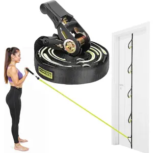 Door Anchor for Resistance Bands, Heavy Duty Padded Door Anchor System Door Hook, -Have Workout Exercise Bands Attachment Compatible for Loop Bands, Resistance Tube