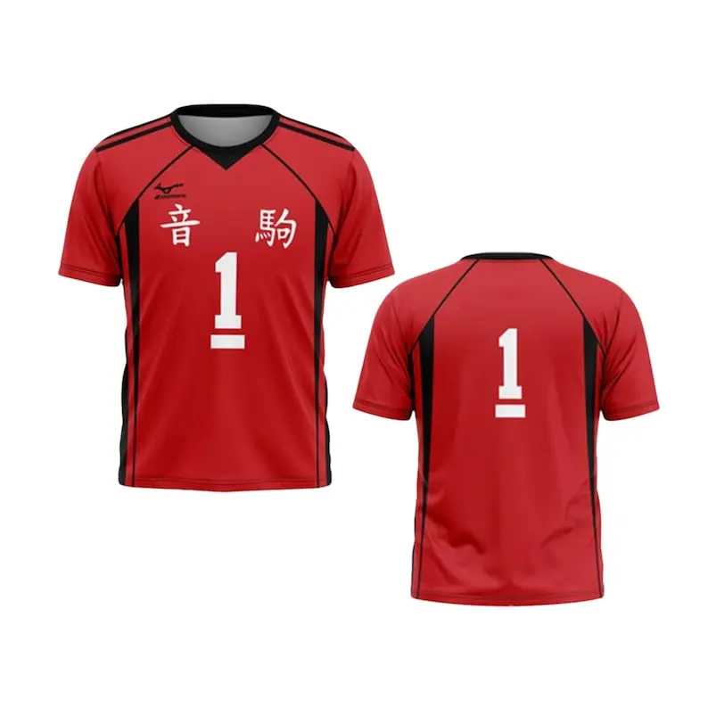 Manga Volleyball Graphic Jersey, Anime Sports Style Shirt, Casual Japanese Streetwear #AnimeVibes #SportsStyle #TrendingNow #CasualWear